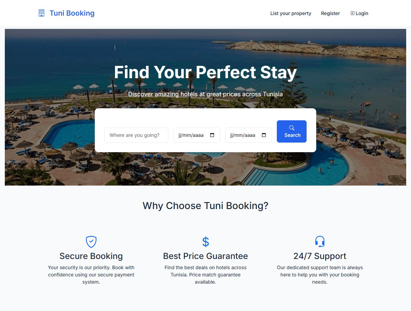 Hotel Booking Application